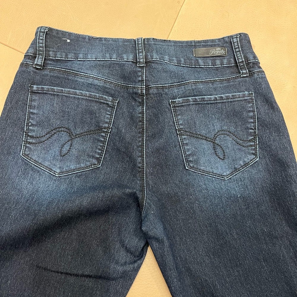 Royalty For Me Dark Blue Jeans